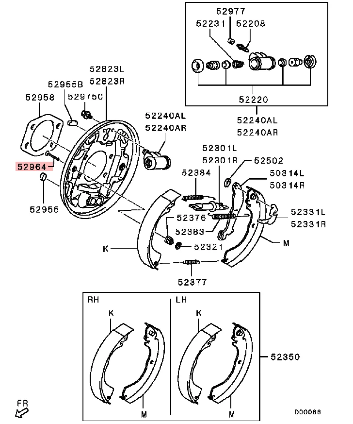 1 Kit for 1 Wheel Cylinder Rep - đánh giá và giá Front Rear Brake Caliper Bracket Kit