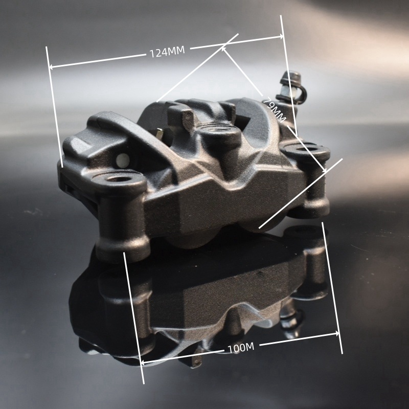 Motorcycle Nissin Forged Brake - đánh giá và giá Forged Front Brake Caliper 4 Piston