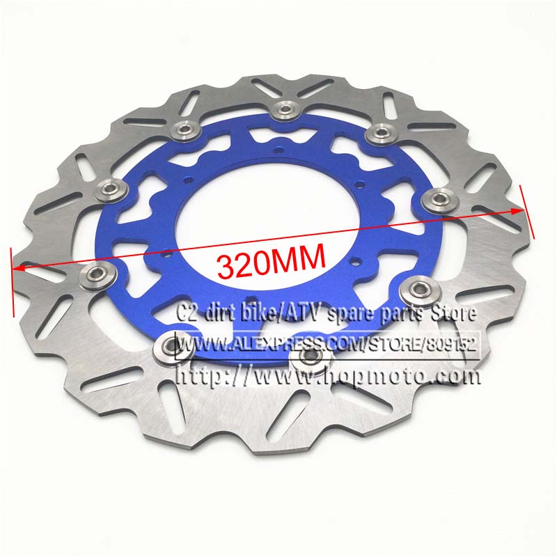 320 Mm Oversize Trước Nổi Phan - đánh giá và giá Floating Brake Disc 320Mm Supermoto